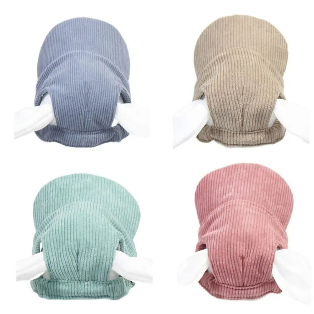 Adjustable Breathable Dog Baseball Cap with Ear Holes - Parent-Child Pet Sun Hat for Hiking