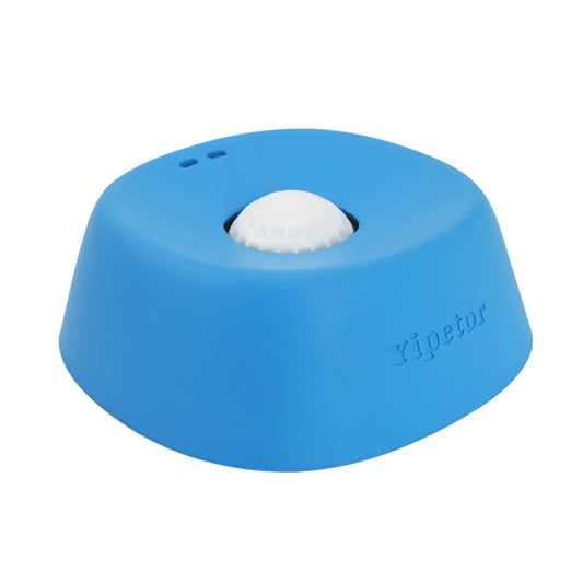 Yipetor Slow Feeder Dog Bowl with Rolling Ball for Liquid Treats - No Spill Bone Broth and Multi-Purpose Puppy Yogurt Feeder for All Breeds Dietary Supplement and Post-Operative Nutrition
